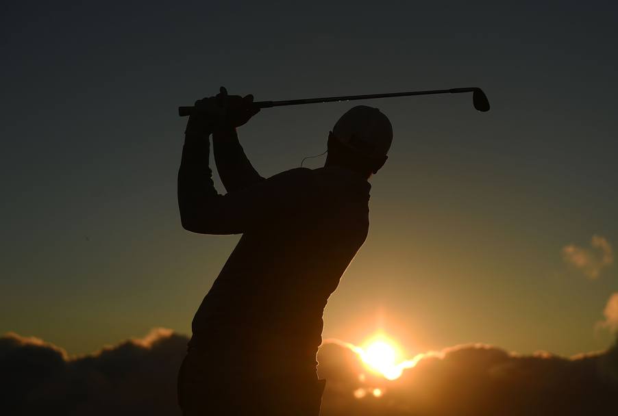 Madeira Portogallo. Giocatore di Golf al tramonto (Getty Images)